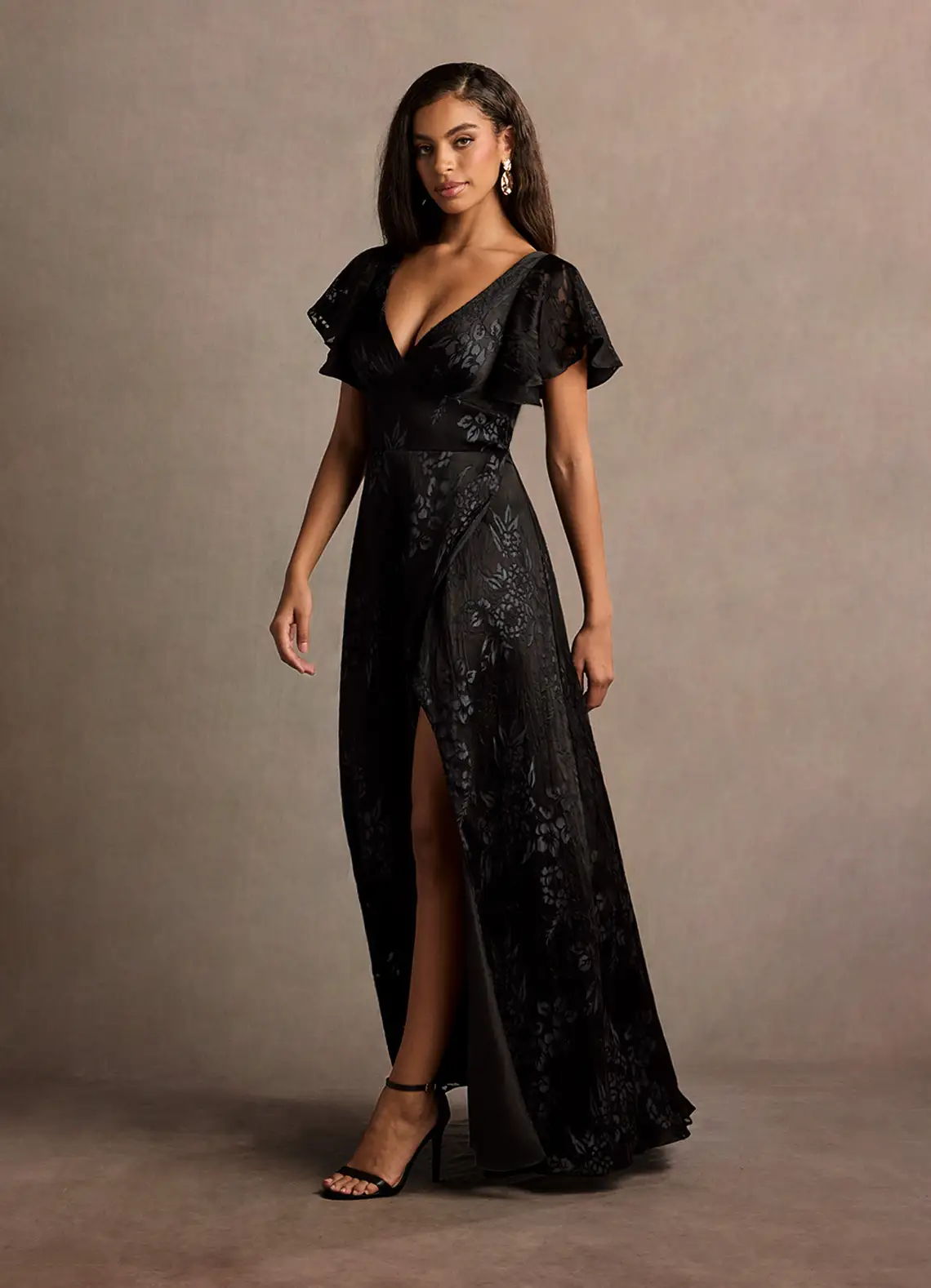 goth bridesmaid dresses Gothic Purple and Black Strapless Wedding Dress CONSTANCE Size 10 / Custom Color