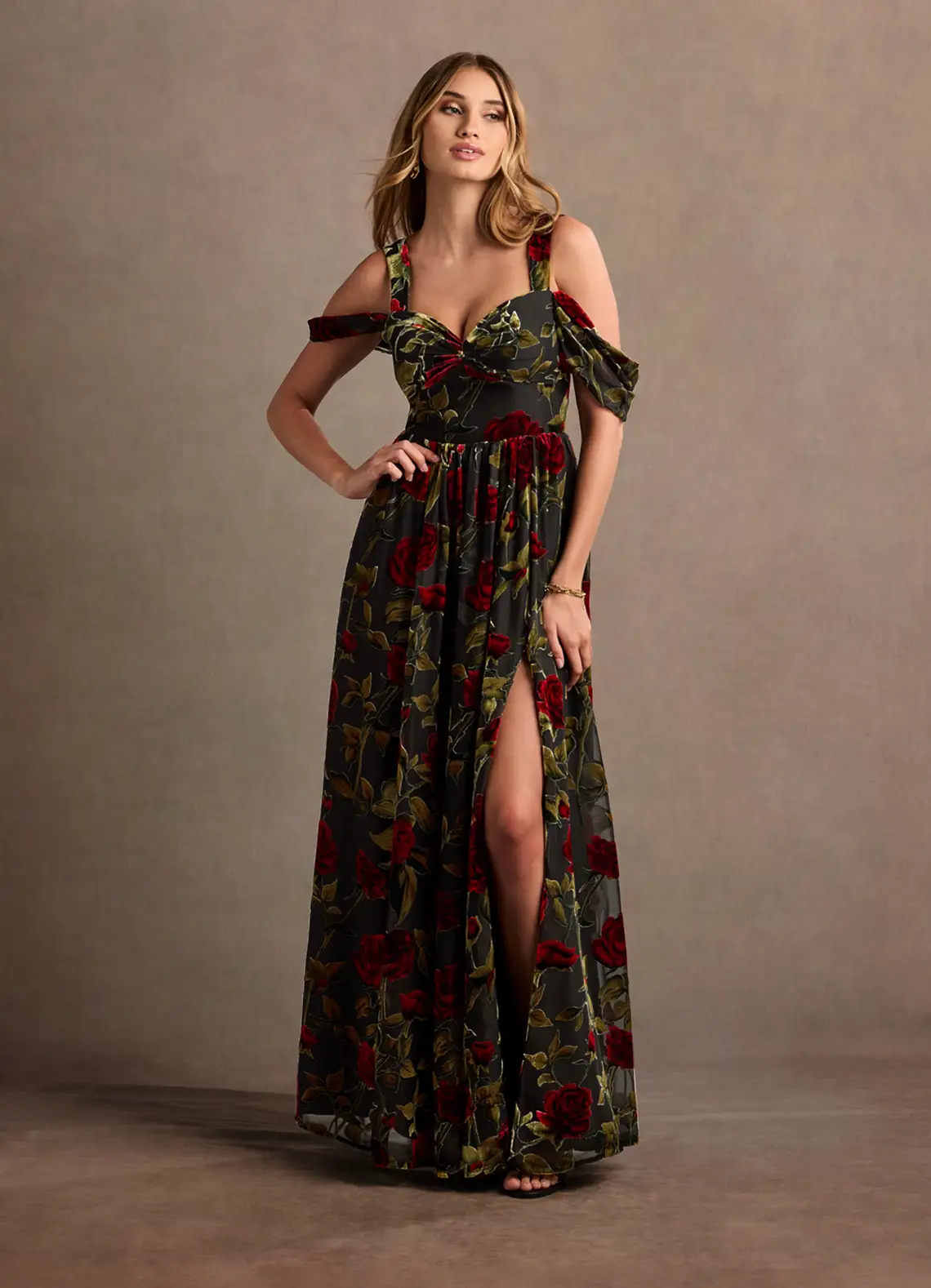 victorian themed bridesmaid dresses Victorian Style Bohemian Wedding Dresses Long Sleeve – TANYA BRIDAL main image 0