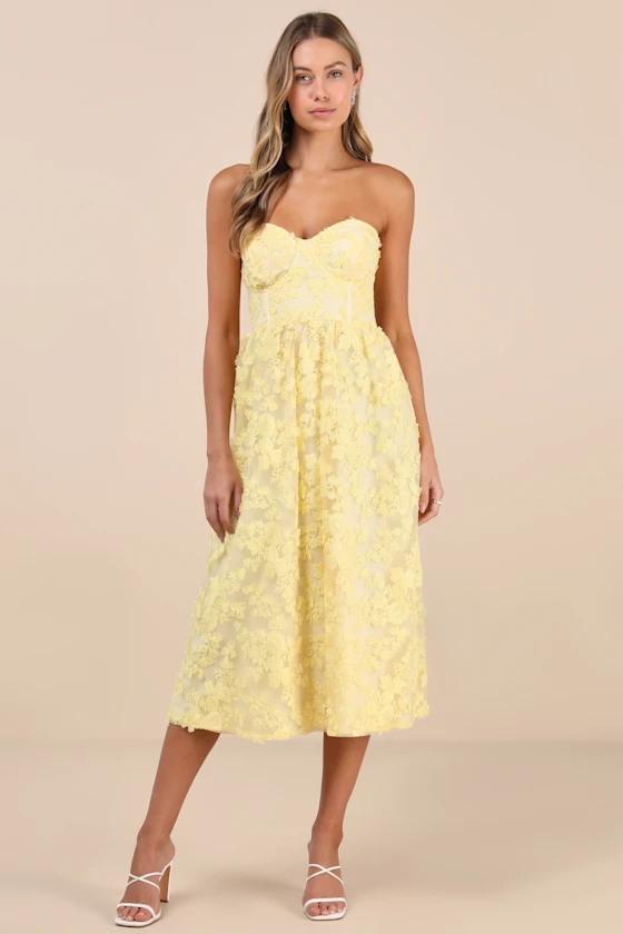 princess polly baby blue dress Gold Strapless Bridesmaid Dresses main image 0