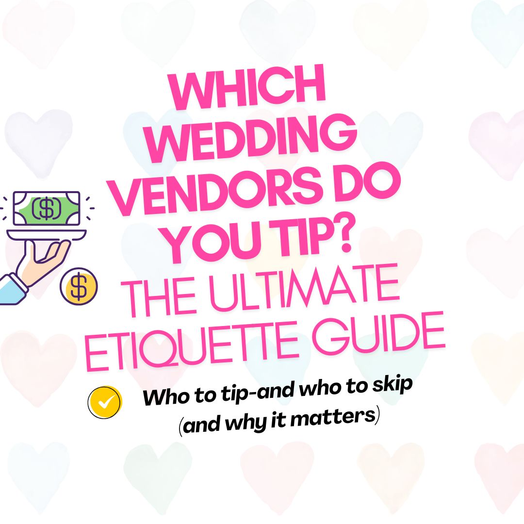 What wedding vendors do you tip 60 photos Astyledwedding com