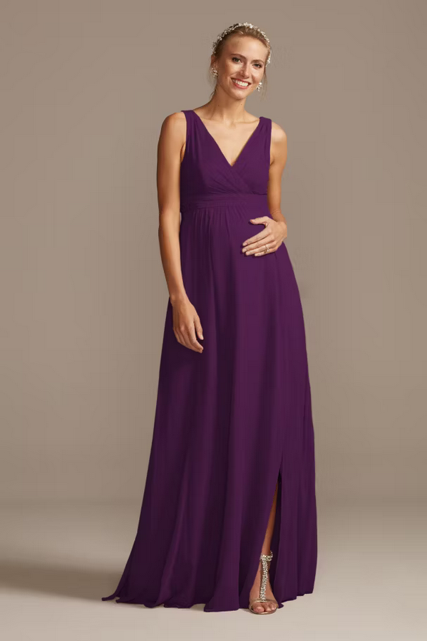 sachin and babi light blue dress Where to Buy the Best Maternity Bridesmaid Dresses (Stylish + Comfortable  Picks)