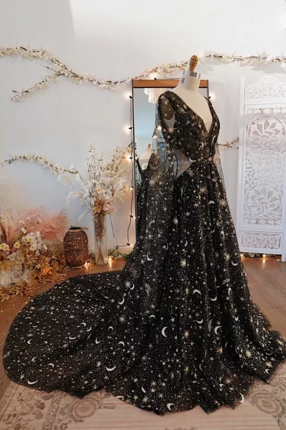 green emerald velvet dress Black Velvet Gold Designer Embroidered Henna Party Wear Bridal Dress 44
