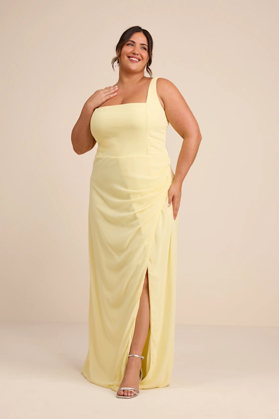 my bridesmaid dress doesn't fit Long Illusion Dress with Beaded Bodice by Poly USA 7516 – ABC Fashion main image 1