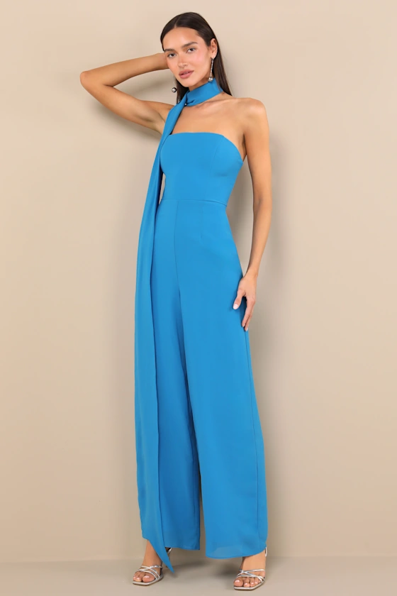 strapless open back dress Blue Satin Sheath V Neck Spaghetti Straps Prom Dress, PL724