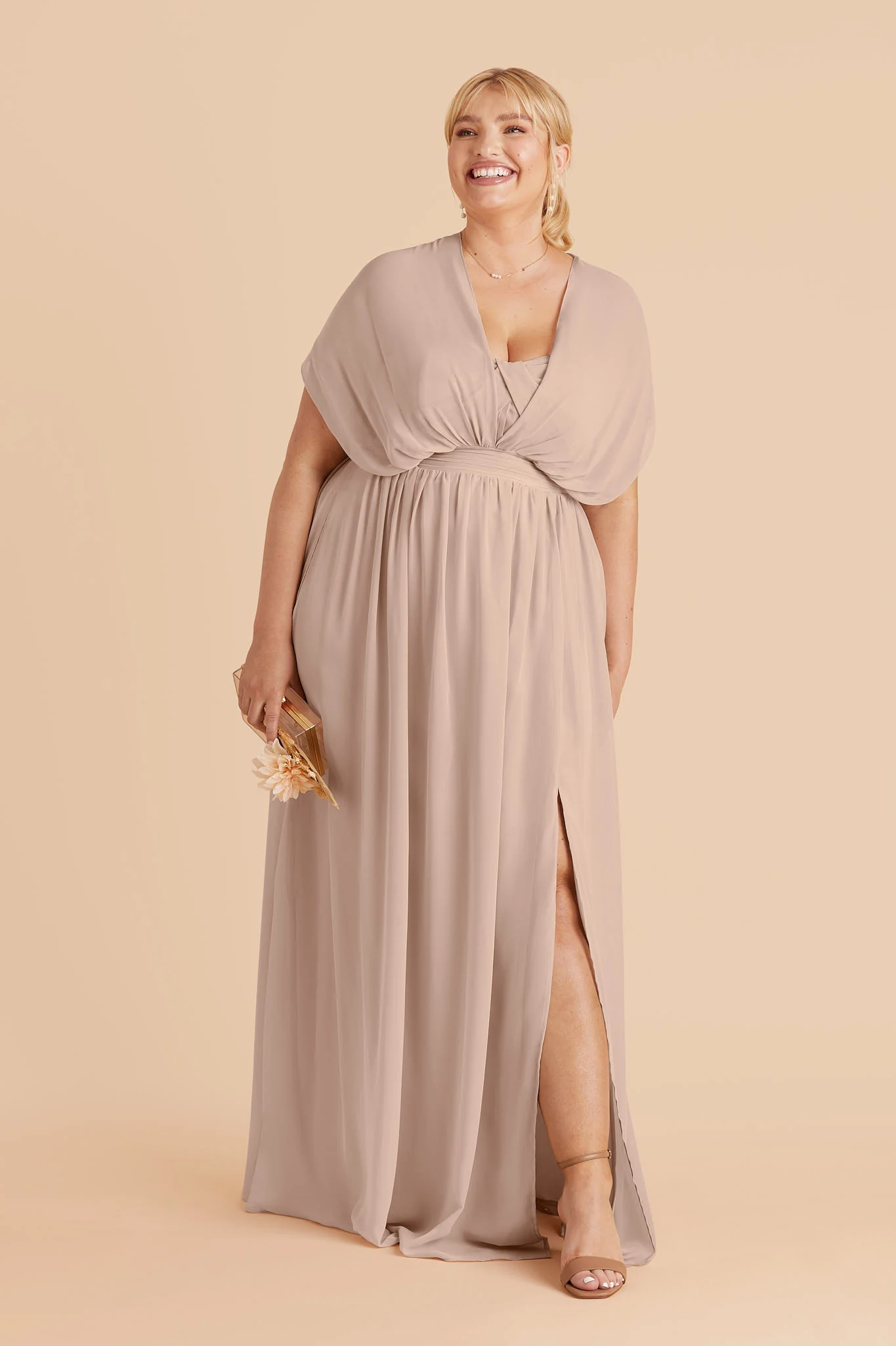 princess polly baby blue dress 19 Best Plus Size Bridesmaid Dresses for Every Body main image 0