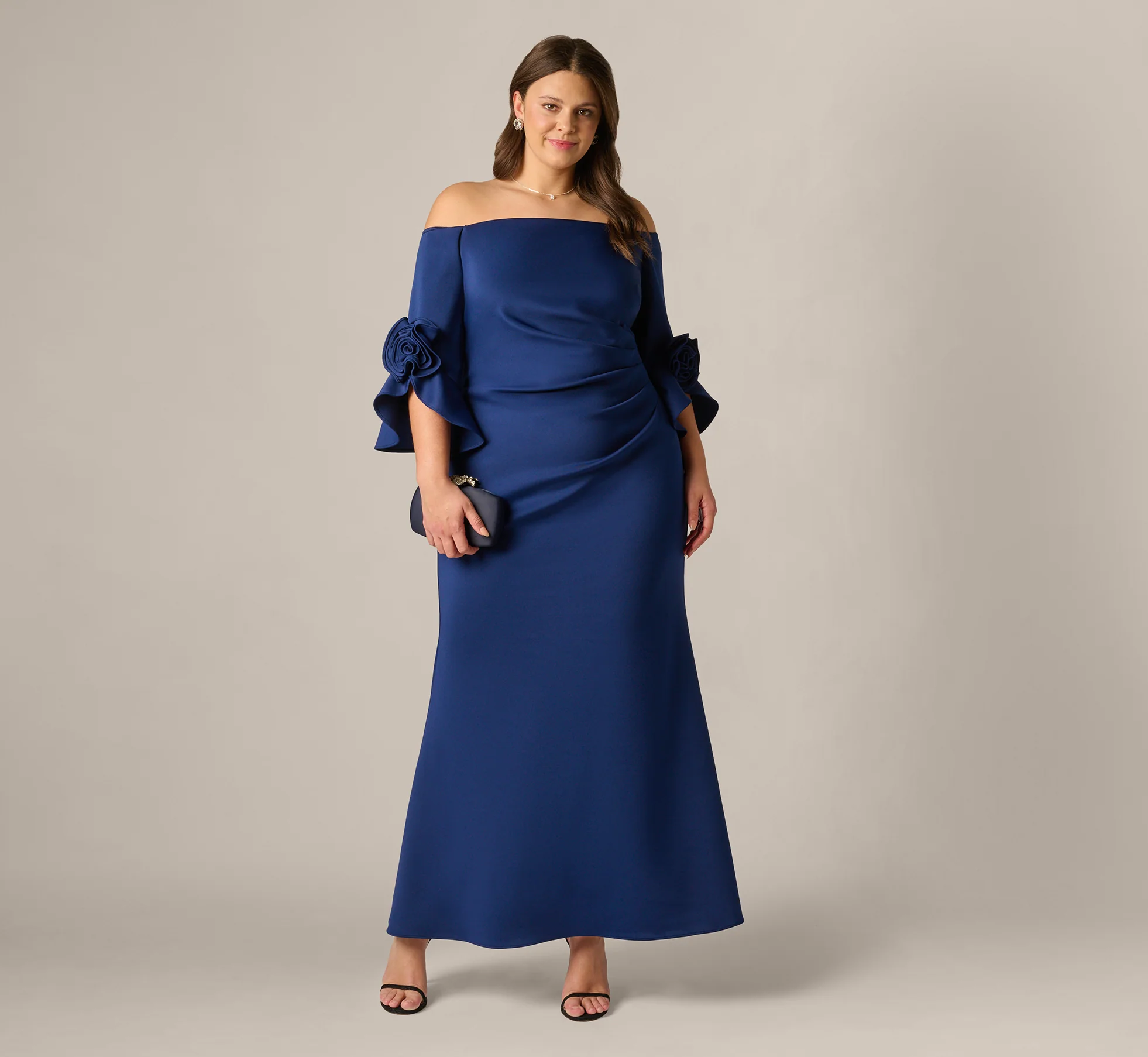 navy blue dress for baby girl Coordinating Attire For Winter Wedding: Mother Of The Bride & Groom Dresses