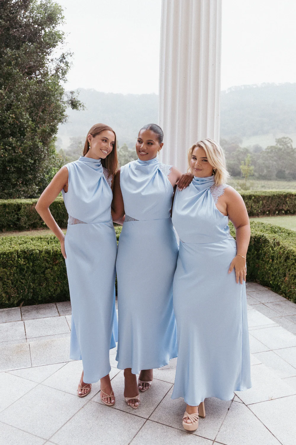 white christmas dresses Bridesmaid Dress - Affordable - Plus Size Available - Kennedy Blue Lisa Bridesmaid Dress main image 1