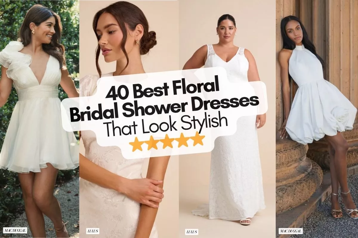 Floral Bridal Shower Dresses 2026: Top Spring Picks for Brides Floral Bridal Shower Dresses 2026: Top Spring Picks for Brides