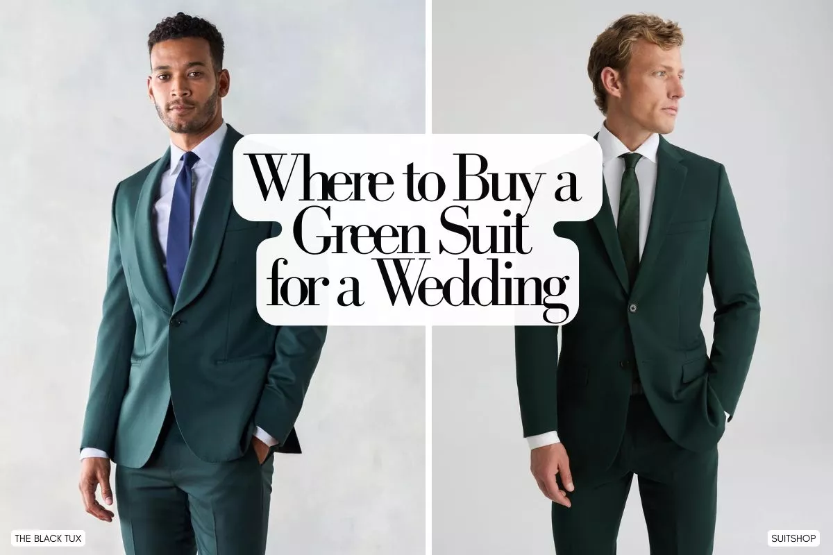 Where to Buy a Green Suit for Wedding (Groom + Groomsmen Guide) Where to Buy a Green Suit for Wedding (Groom + Groomsmen Guide)