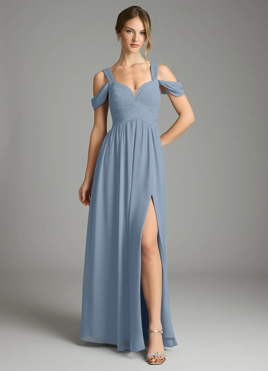 chiffon dusty blue bridesmaid dresses Stripes, Argyles, and Dots Cotton Over the Calf Dress Socks Classic (US 7-11) main image 1