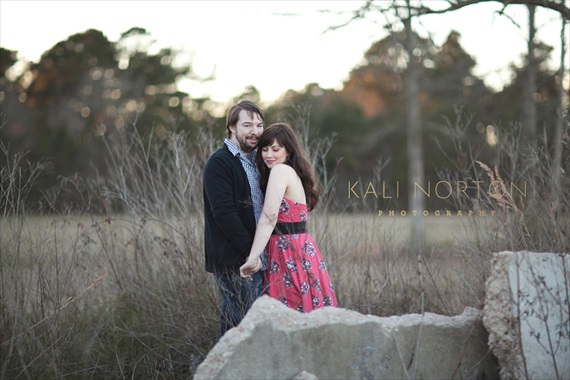 Kali Norton Photography - engaged couple embracing