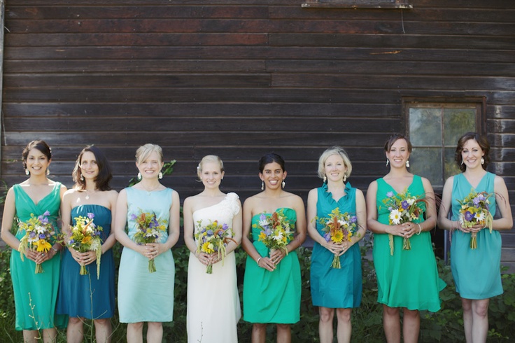 Sea Glass Wedding Ideas - Beach Theme | Emmaline Bride