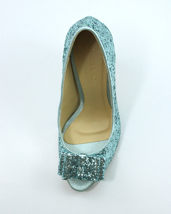 Sparkly Wedding Shoes - Ammie & Joyce | Emmaline Bride