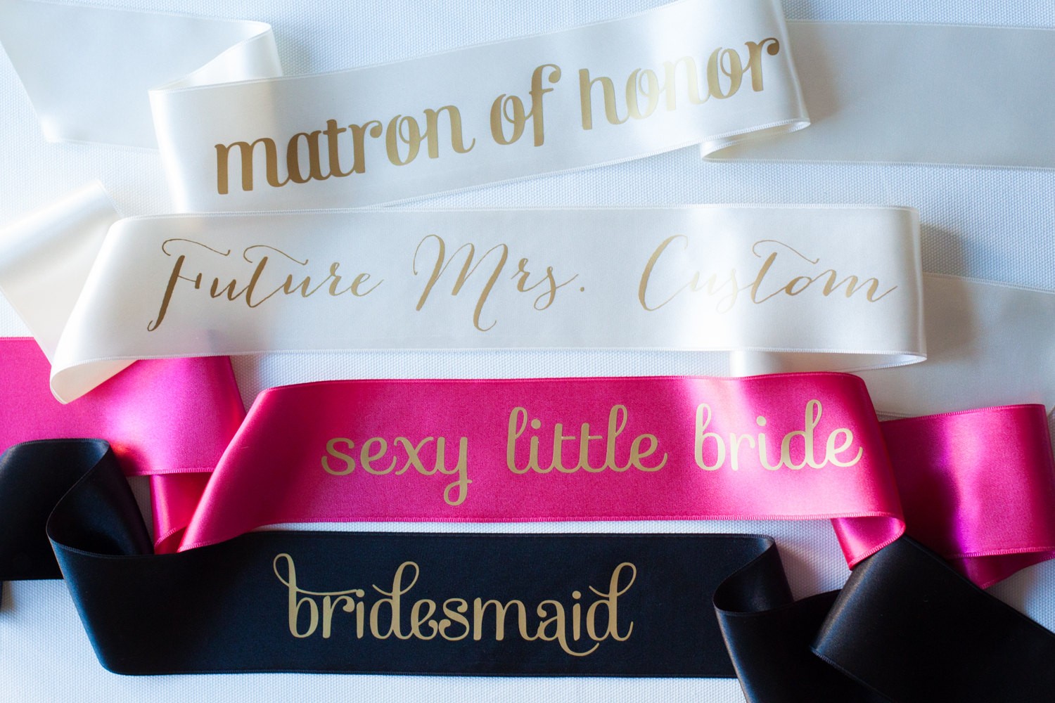 Bachelorette Sash Ideas 14 Finds from Etsy Emmaline Bride
