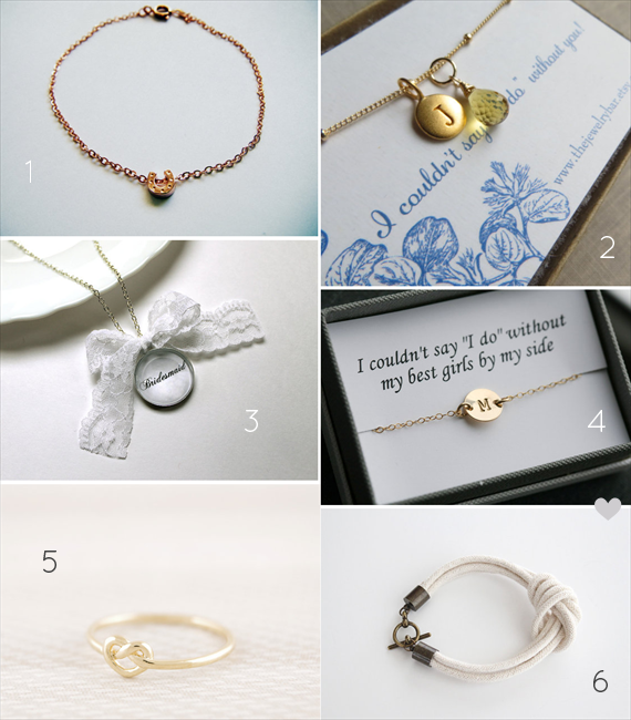 Be My Bridesmaid?  6 Creative Ways to Say It - jewelry