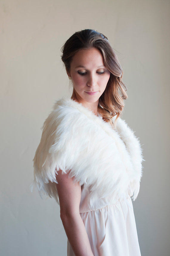 Feather Themed Wedding - feather wedding shawl by gilly gray