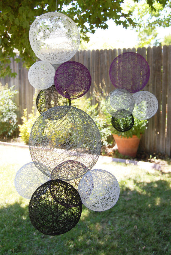 Hanging Spheres The Hottest New Decor Trend Emmaline Bride