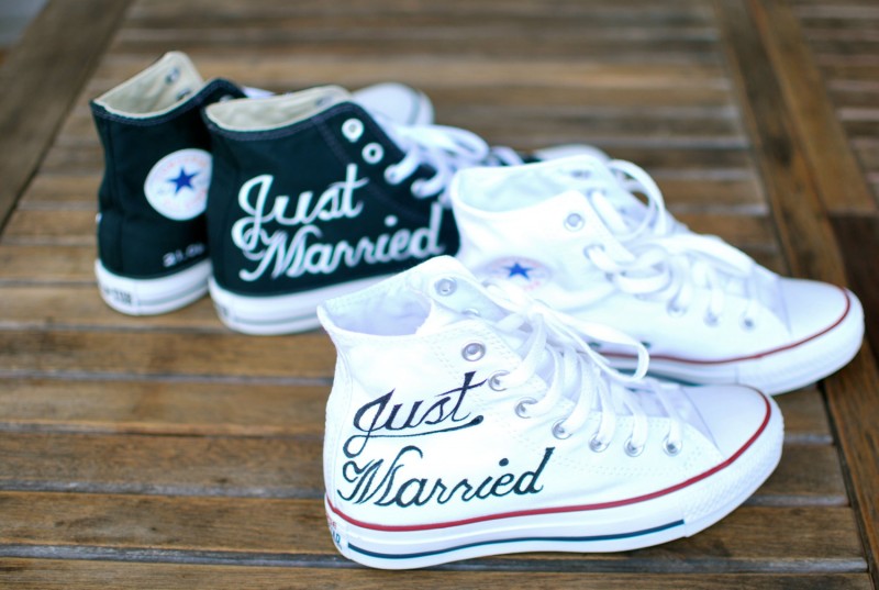 Just married shoes online