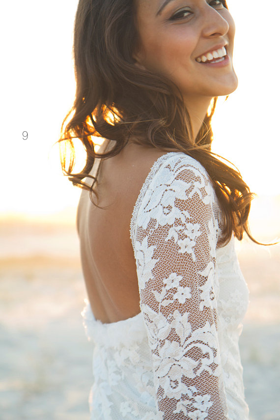 lace wedding dress sleeves