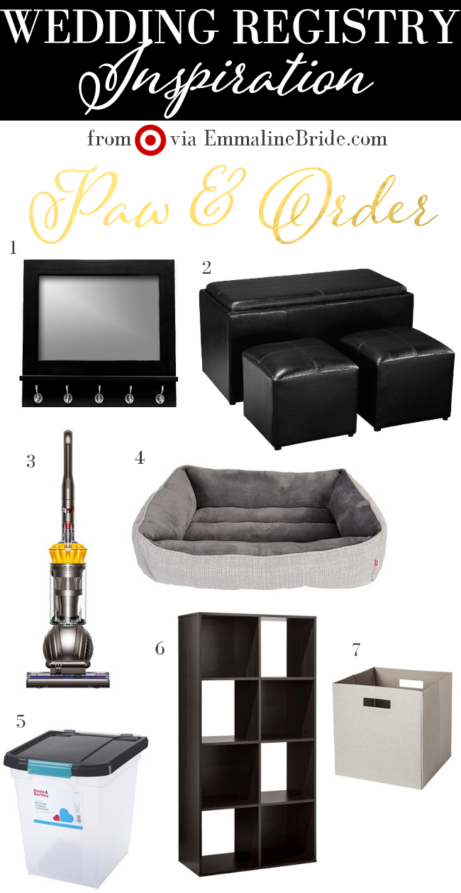 Pet Wedding Registry Ideas from Target - Paw & Order