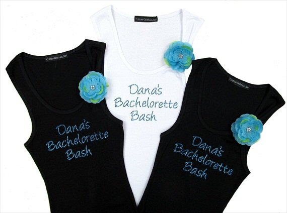 Bridal Party Tank Tops (by Girl ExtraOrdinaire)