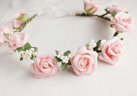 Giveaway: Win a Rose Hair Crown for the Flower Girl