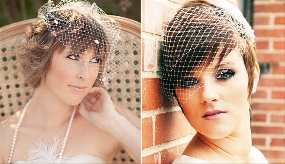 How To Wear A Birdcage Veil Emmaline Bride Wedding Blog