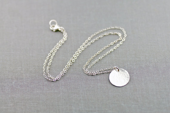 handcrafted jewelry (by lily emme jewelry) - silver necklace
