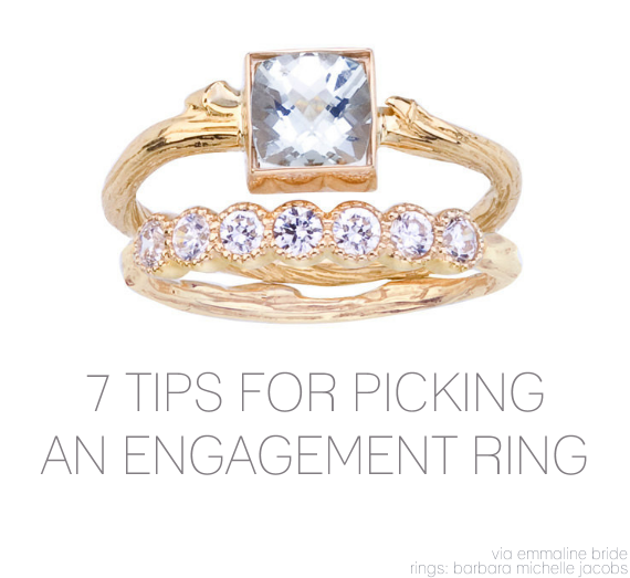 7 Tips for Picking an Engagement Ring