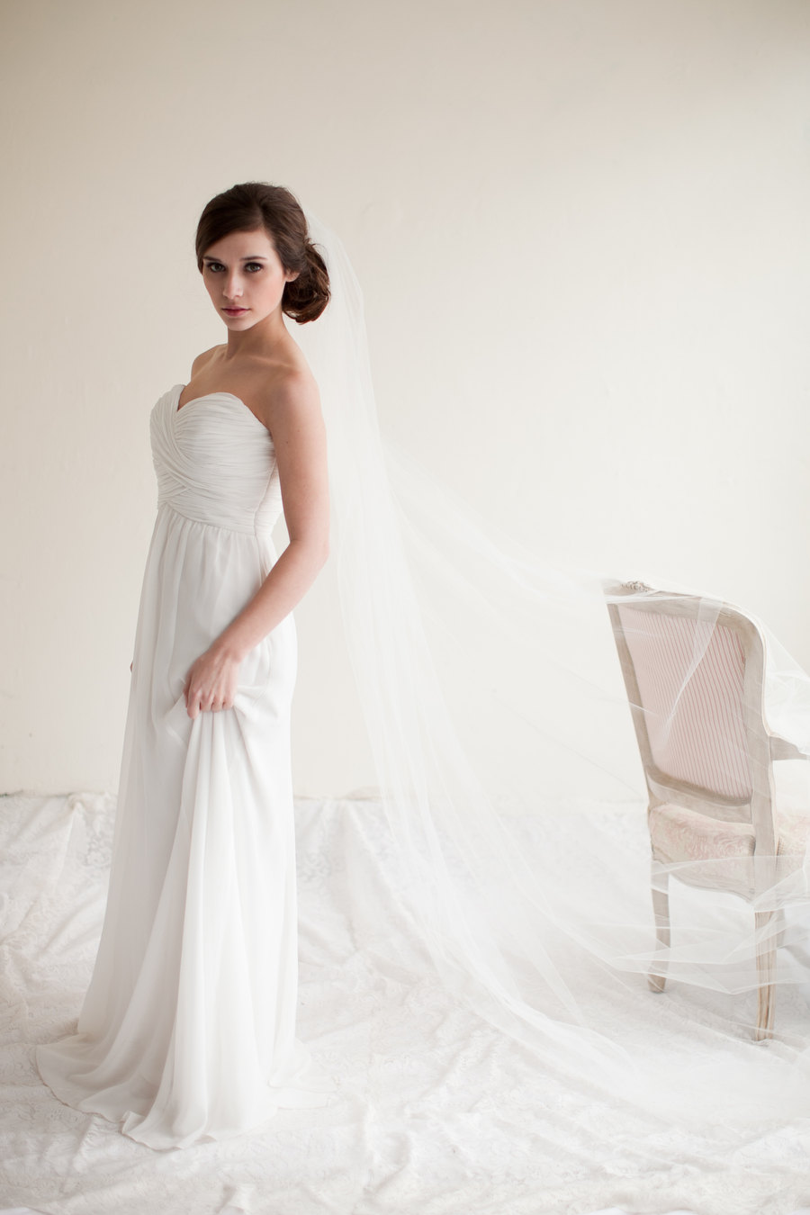 Melinda Rose Design bridal veil shoot. Atlas and Elia Photography.