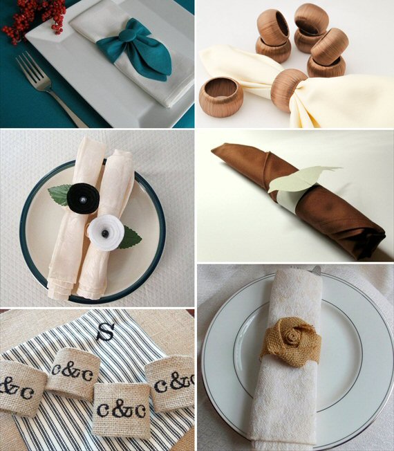 Napkin Rings for Weddings