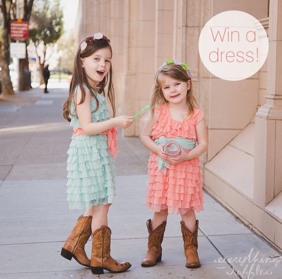 Cowgirl Flower Girl Dress